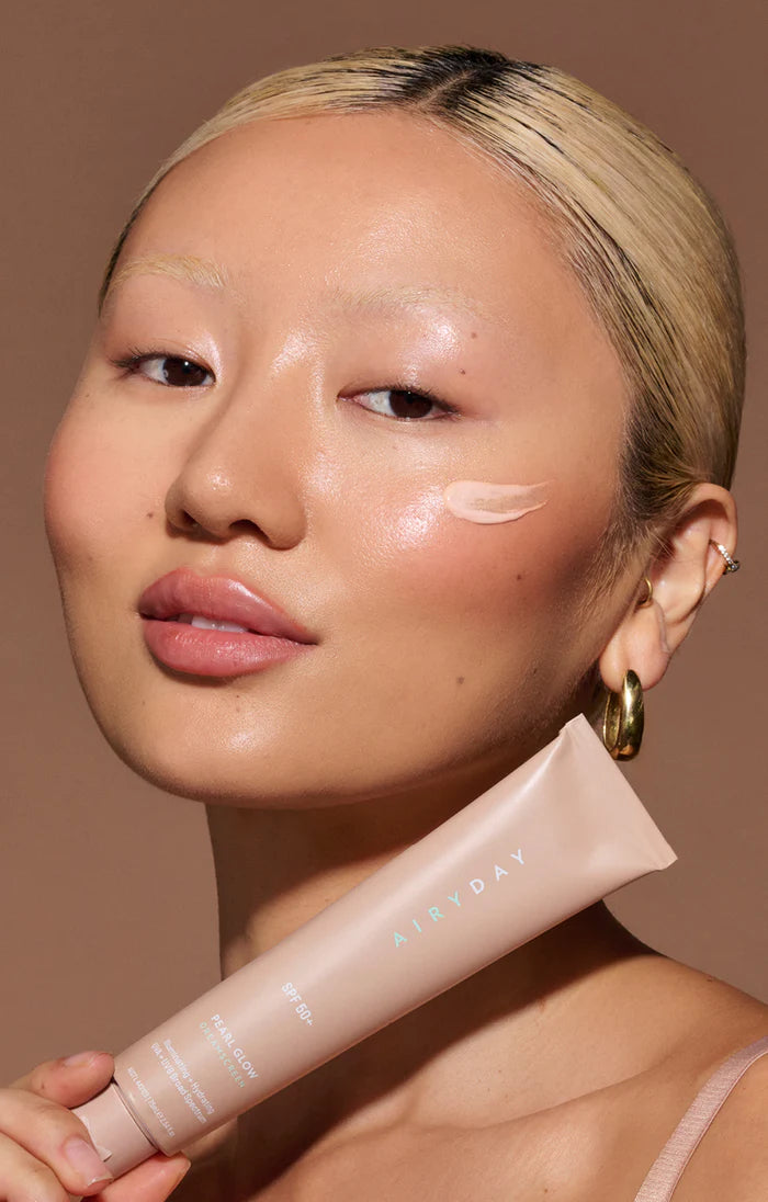 AIRYDAY Pearl Glow SPF50+ Dreamscreen 75ml — pearlescent tinted sunscreen