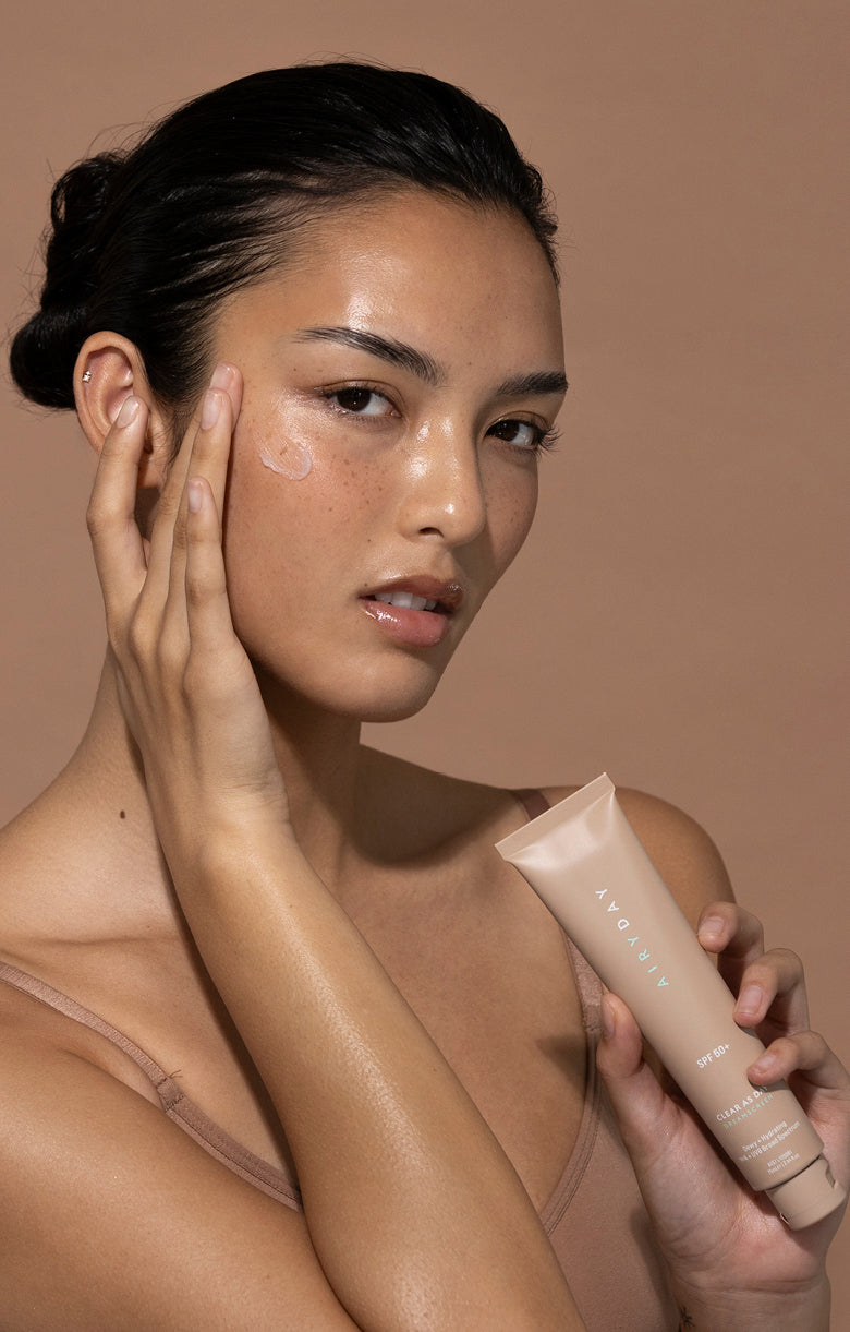 AIRYDAY Clear as Day SPF50+ Dreamscreen 75ml Original — lightweight gel face sunscreen