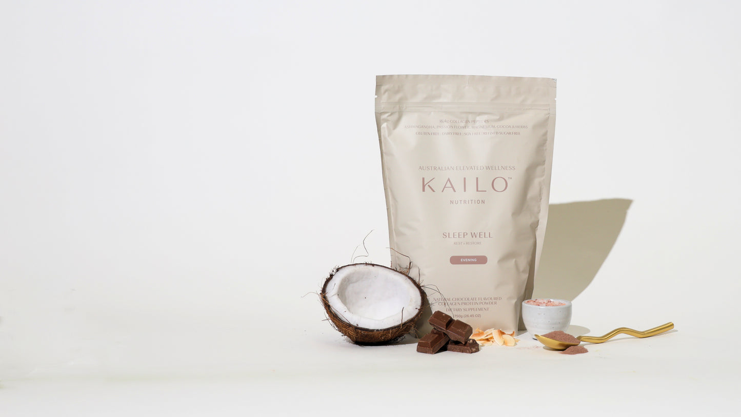 Sleep Well (Sleep Support Collagen Blend) — Chocolate 750g