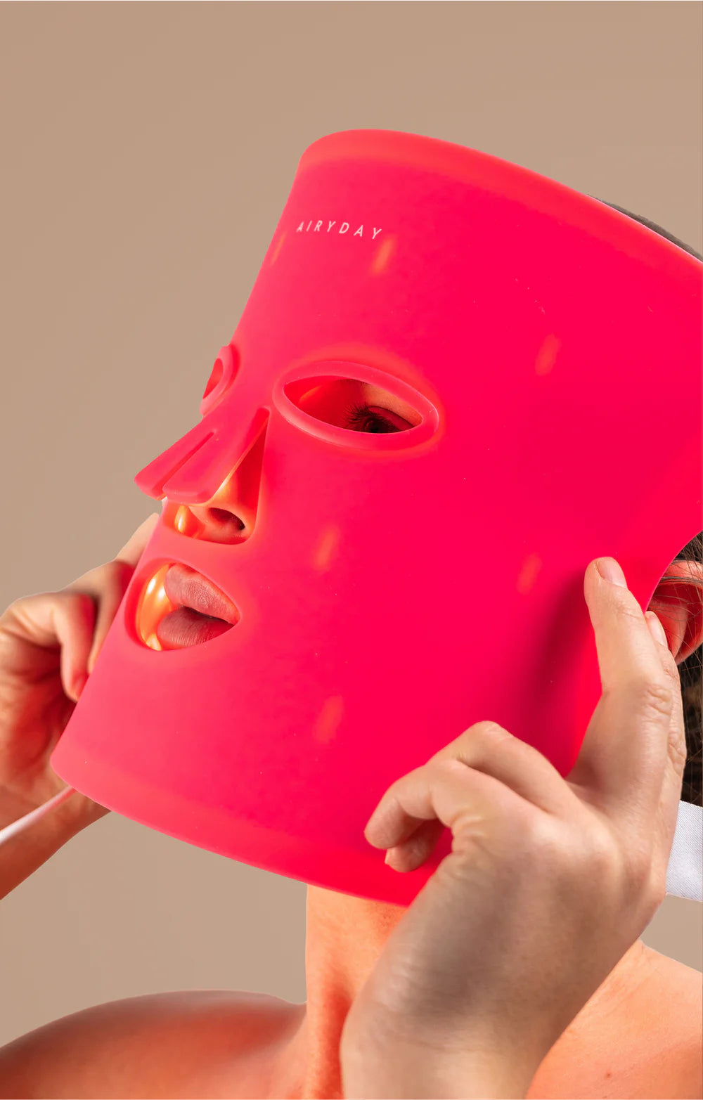 AIRYDAY Bright On LED Face Mask — 432 LED 3 wavelength face mask TGA listed